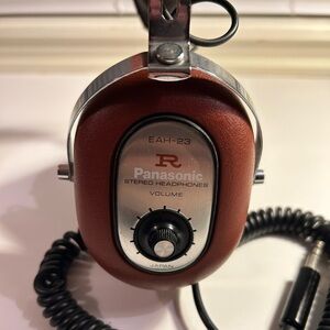 Panasonic EAH-23 Brown and Silver Headphones